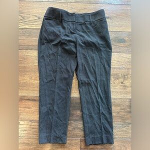 The Limited Cassidy Fit Chic Black Cropped Pants- size 8